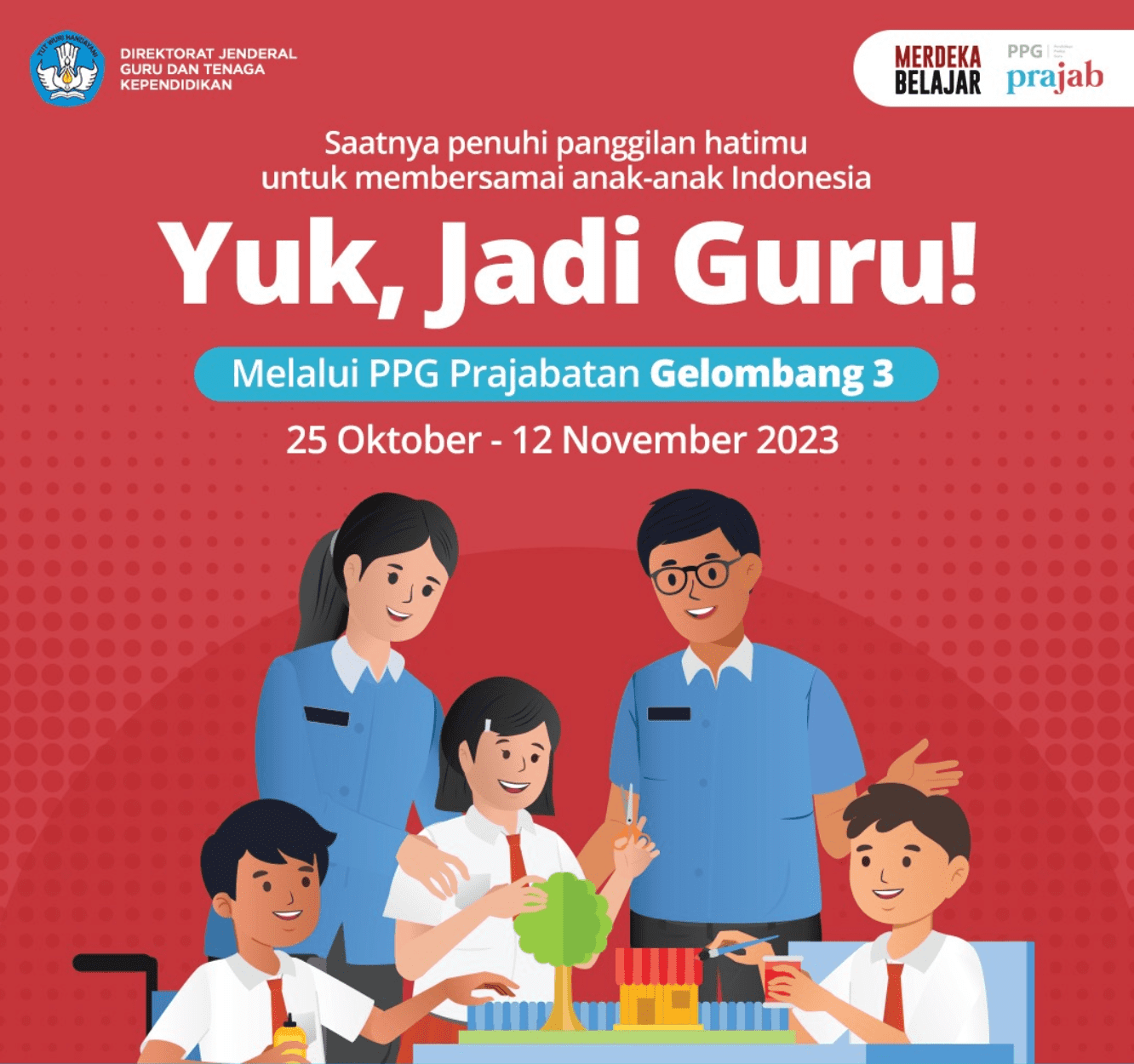 Registration for Pre-Service PPG Batch 3 of 2023